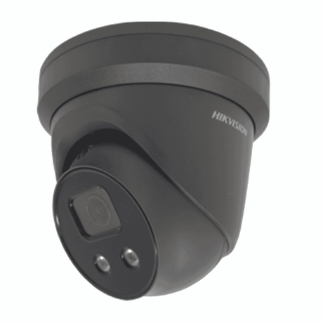 Hikvision DS-2CD2386G2-IU(2.8mm)/GREY(C) 8MP Fixed Turret Camera with Audio - Grey