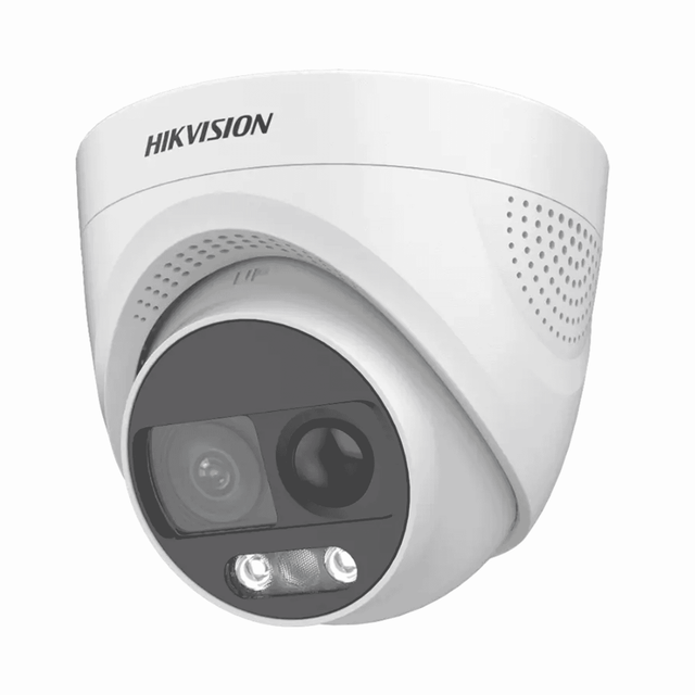 Hikvision DS-2CE72UF3T-PIRXO 8MP 2.8mm Fixed Lens Turret Camera with PIR