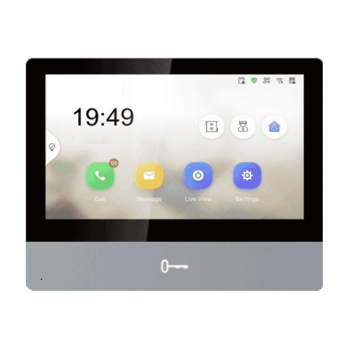 Hikvision DS-KH8350-WTE1 7" Indoor Station Touchscreen Wi-Fi IP Video Intercom