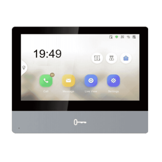 Hikvision DS-KH8350-WTE1 7" Indoor Station Touchscreen Wi-Fi IP Video Intercom