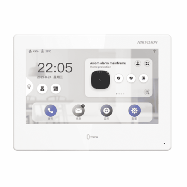 Hikvision DS-KH9310-WTE1(B) Android Indoor 7 - Inch Video Intercom Station
