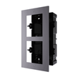 Hikvision DS-KD-ACF2/PLASTIC Flush Bracket 2 Modules