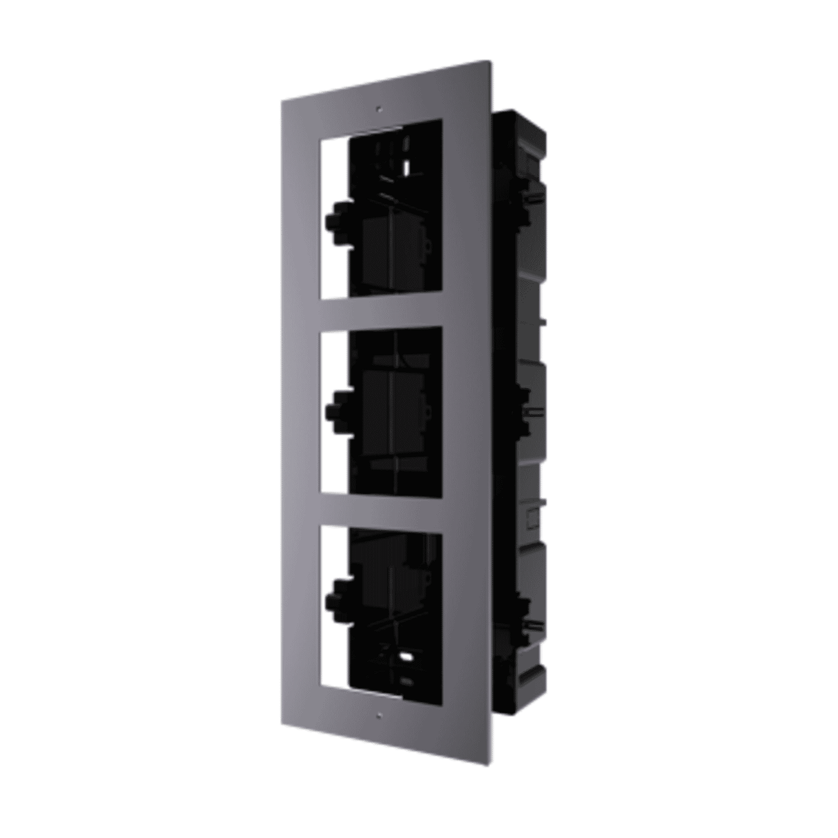 Hikvision DS-KD-ACF3/S Stainless Steel Flush Mount Bracket 3 Modules