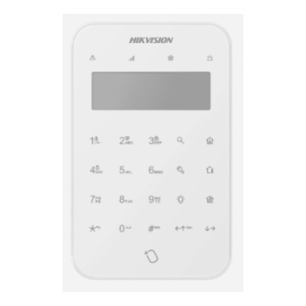 Hikvision DS-PK1-LT-WE Wireless LCD RFID Keypad - White
