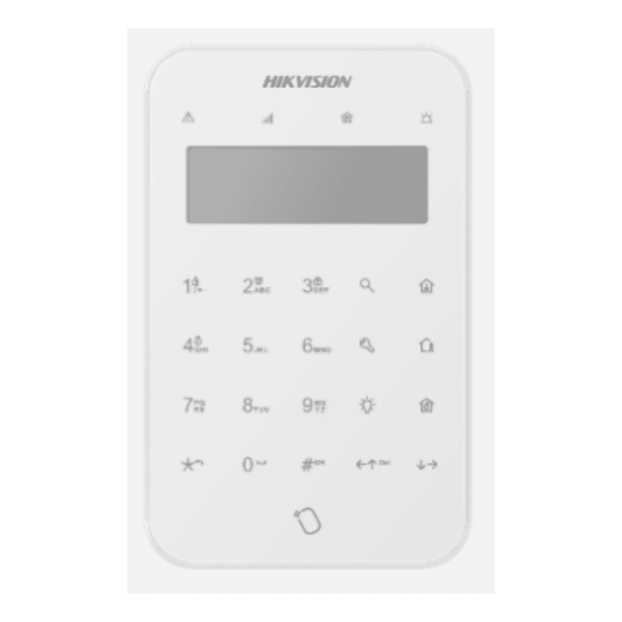 Hikvision DS-PK1-LT-WE Wireless LCD RFID Keypad - White