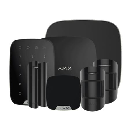 Ajax Hub2Kit3MP (Black) DD with Enhanced Sensors and Controls