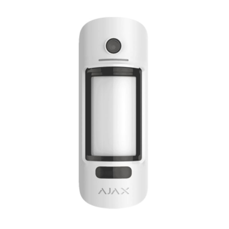 Ajax MotionCam Outdoor (White) Advanced Outdoor Motion Detection with Visual Alarm Verification
