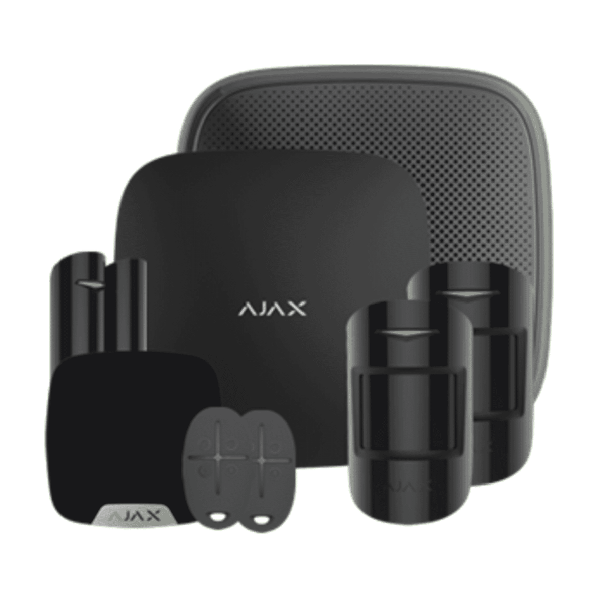 Ajax HubKit1 (Black) Stylish and Effective Wireless Security Hub