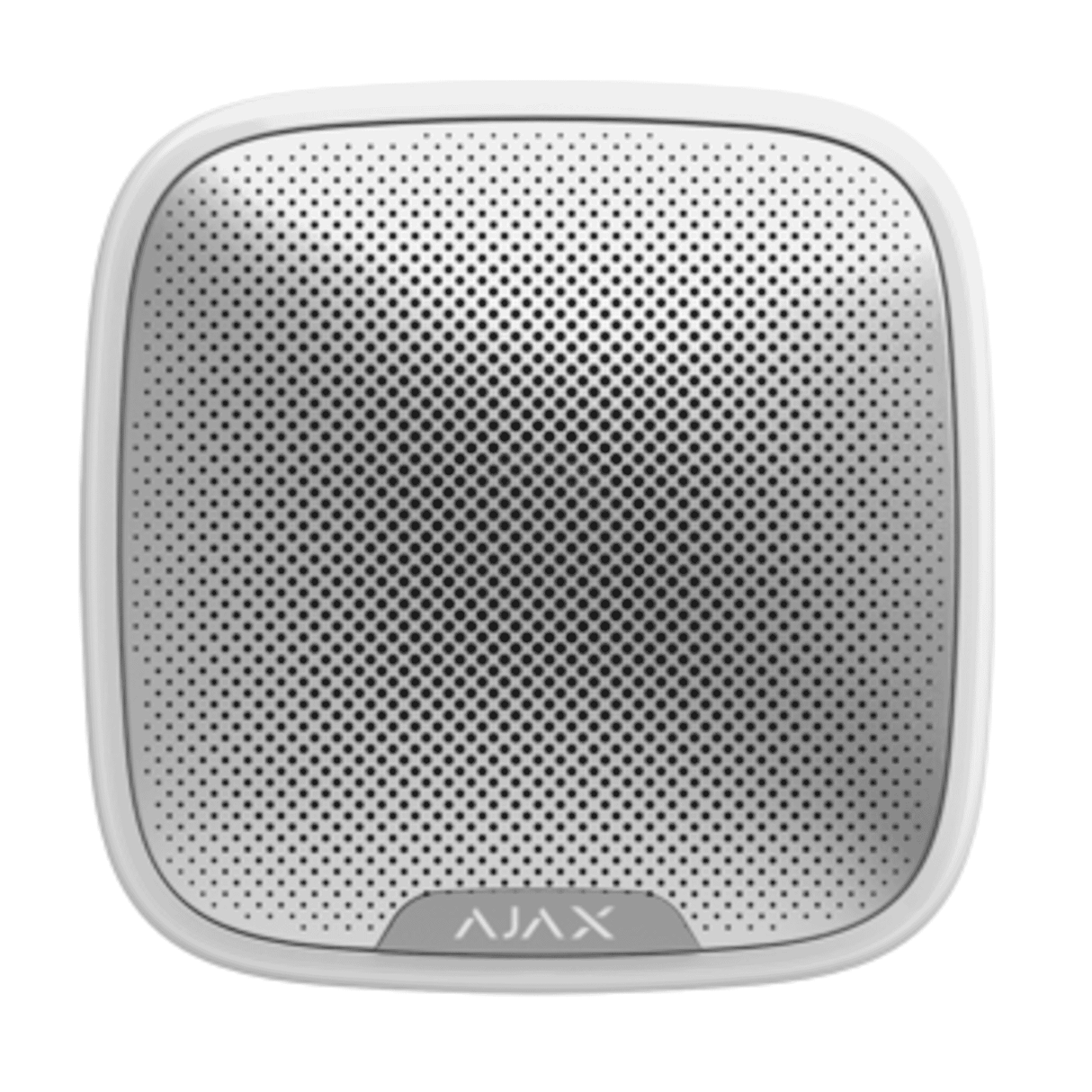 Ajax StreetSiren (White) Reliable Wireless Outdoor Alarm Siren