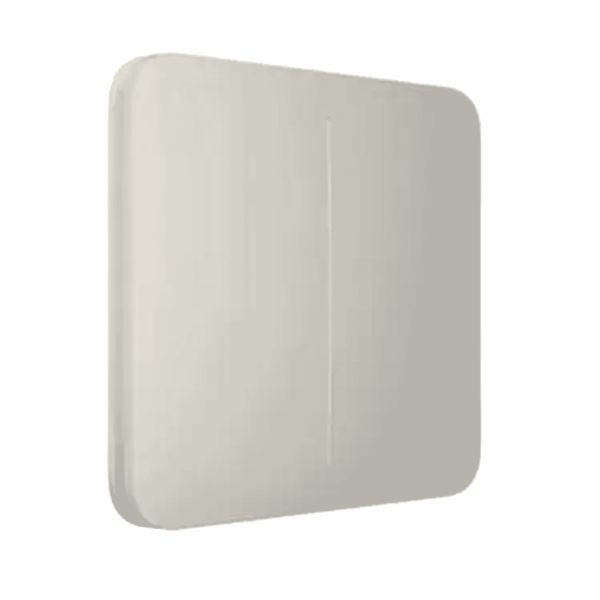 Ajax SoloButton 2-Gang (Oyster) Dual Neutral Wall Switch Button