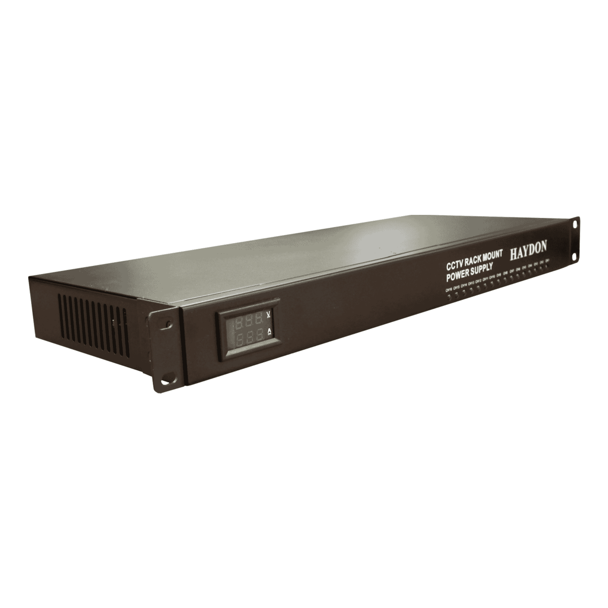 Haydon HAY-RMPSU1612-16A/1U Rack-Mount 16-Channel 12V 16A Power Supply