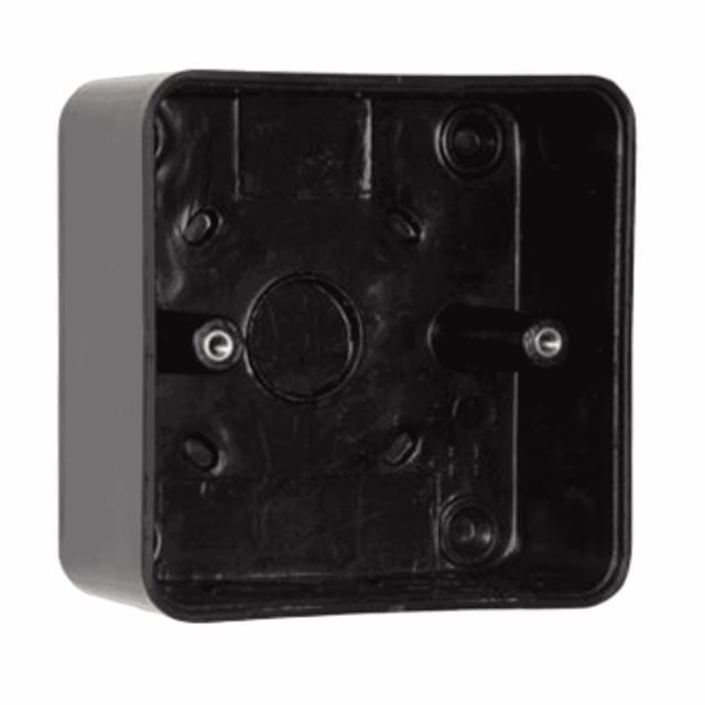 RGL PBB05/BK Black Plastic Push Button (Illuminated)