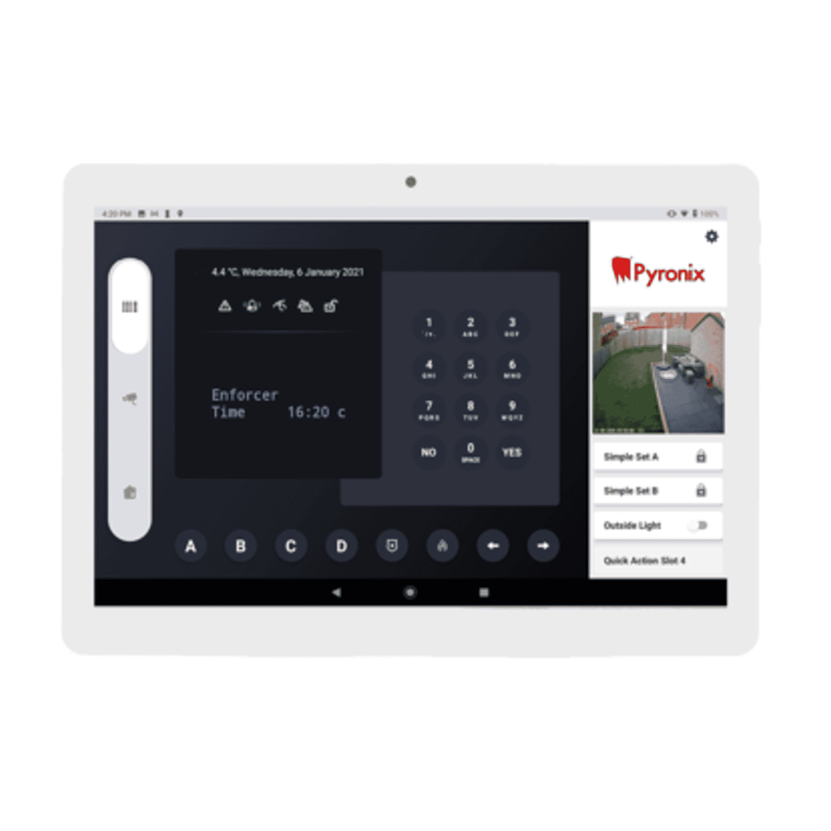Pyronix ENF-TABLET Enforcer Alarm Control Tablet