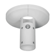 B-Tech Fixed Ceiling Mount For 38mm Poles white