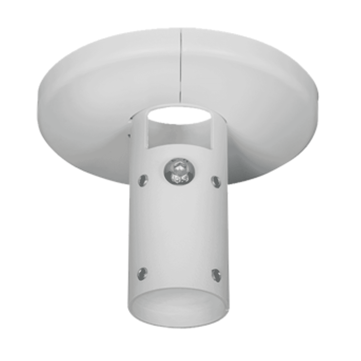 B-Tech Fixed Ceiling Mount For 38mm Poles white
