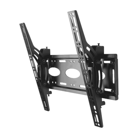 B-Tech BT8431/B Flat Screen TV Wall Mount with Tilt Up to 50 inch 45kg