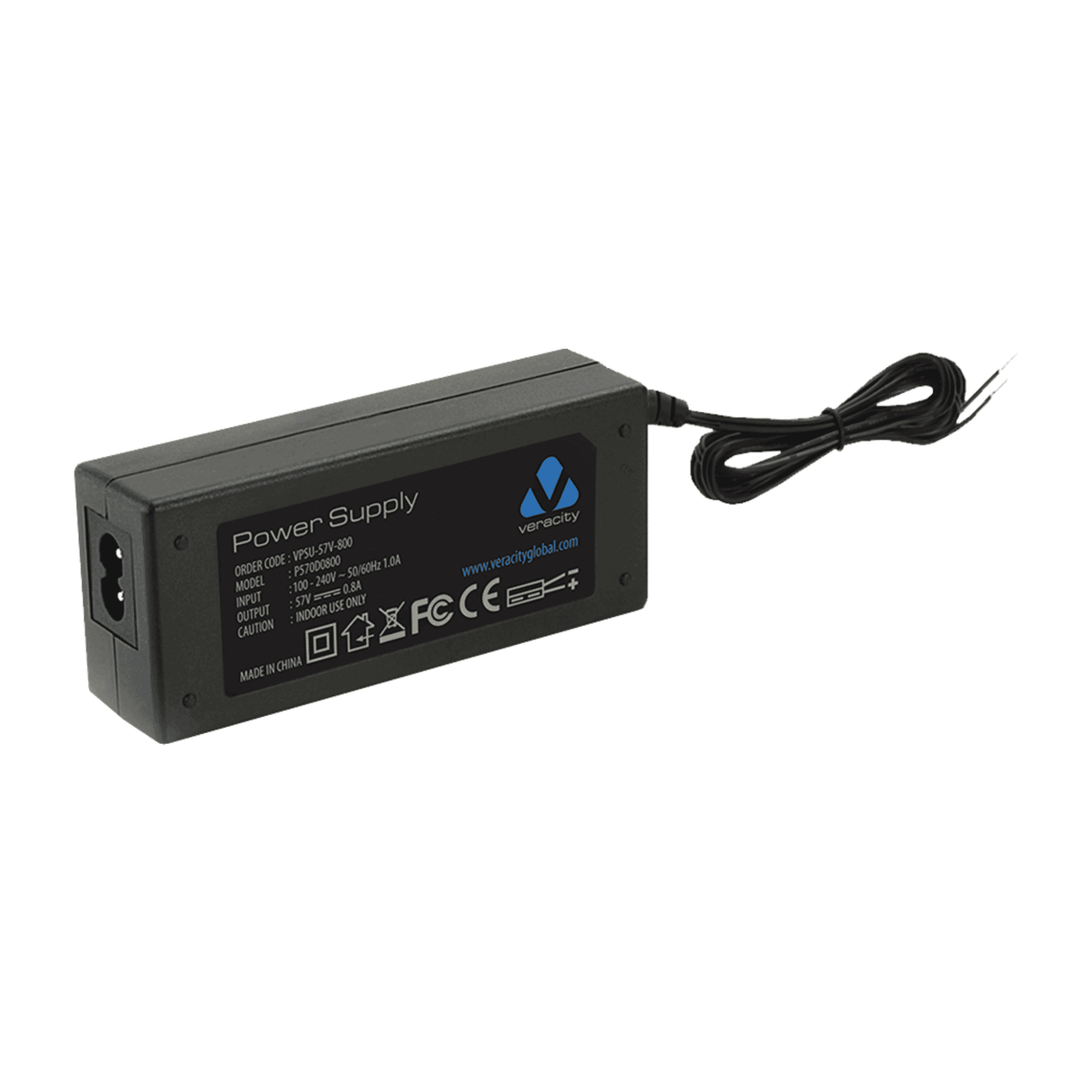 Veracity VPSU-57V-800 Power Supply Unit, 57V, 800mA