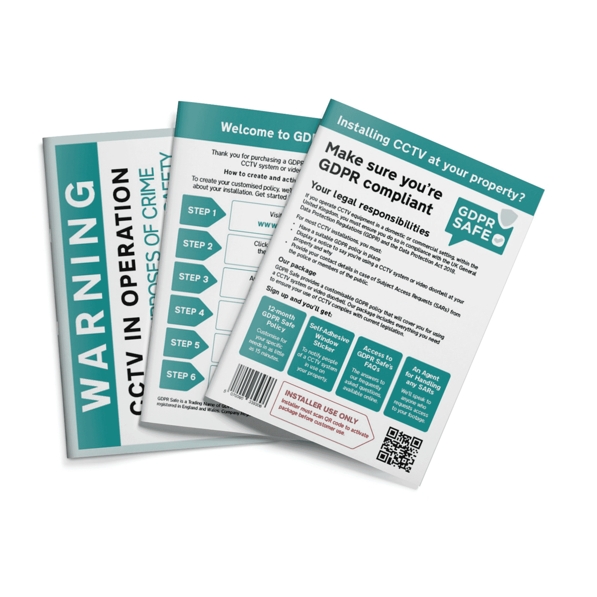 GDPR Compliance Documentation Pack for Installers