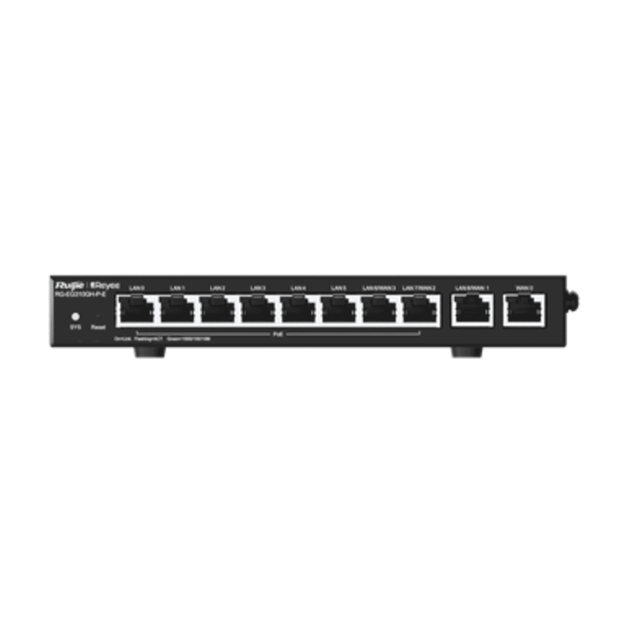 Ruijie RG-EG310GH-P-E 10-Port Gigabit Router for Small Enterprises