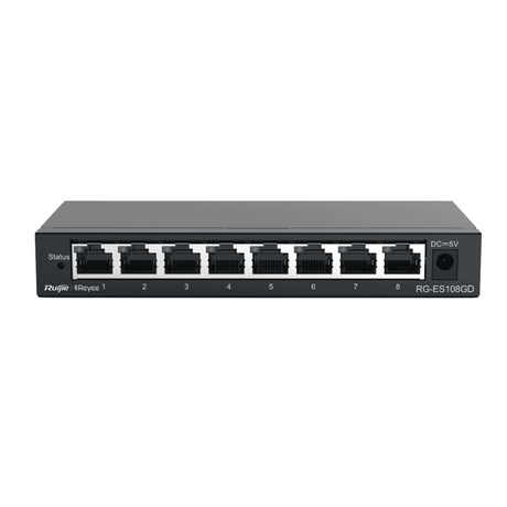 Ruijie RG-ES108GD 8-Port Gigabit Switch