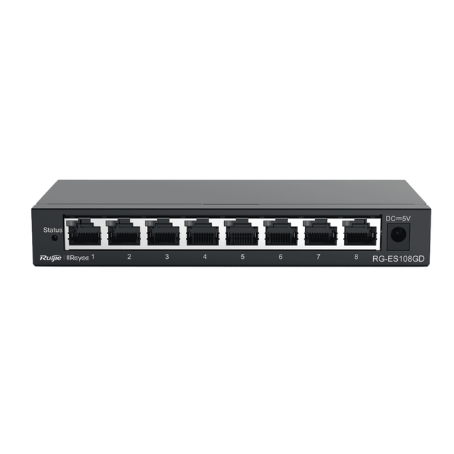 Ruijie RG-ES108GD 8-Port Gigabit Switch