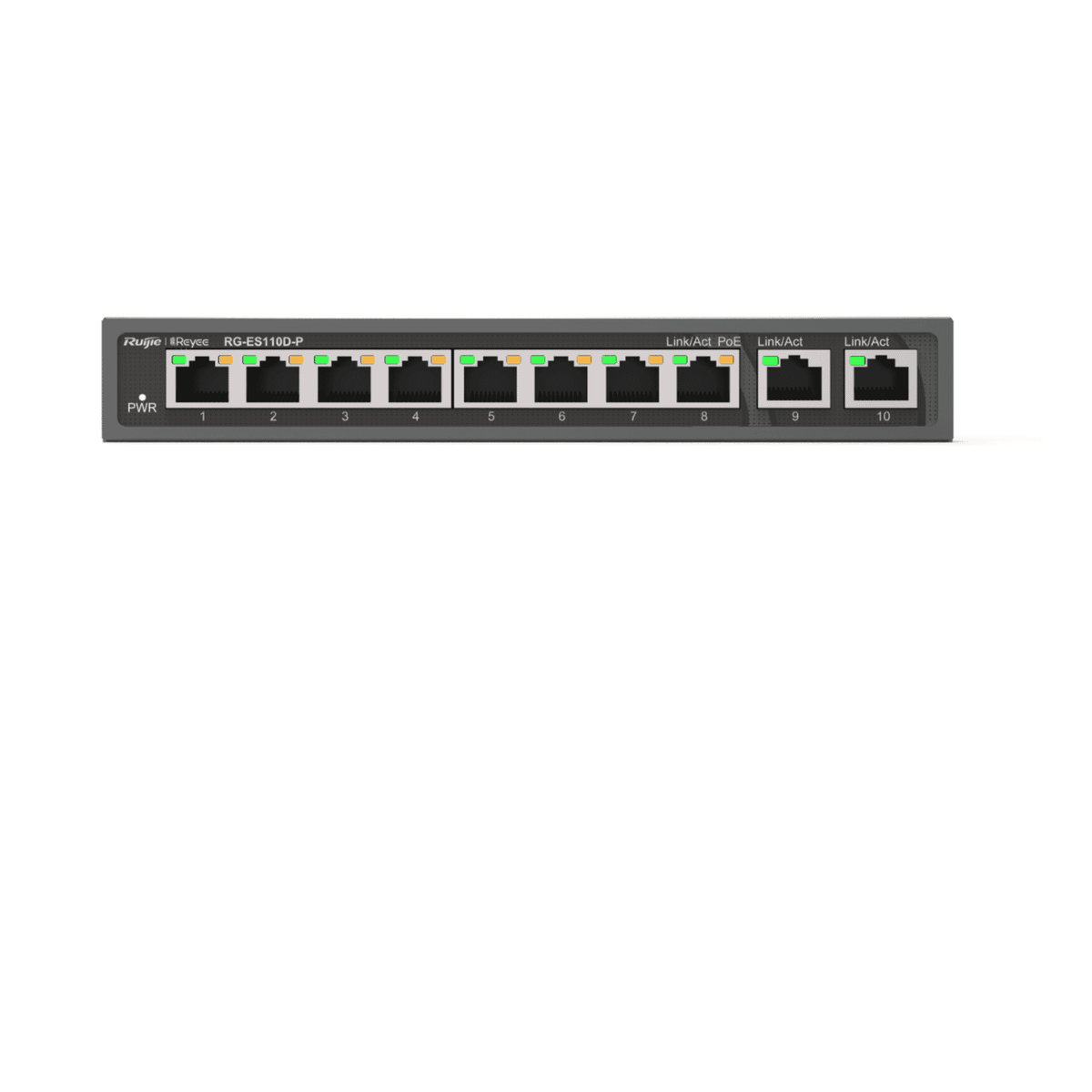 Ruijie RG-ES110D-P 10-Port Gigabit Switch with PoE