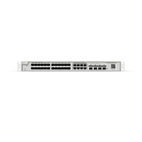 Ruijie RG-NBS3200-24SFP/8GT4XS 24-Port Fiber Switch with 8 Gigabit Ports and 10G Uplinks