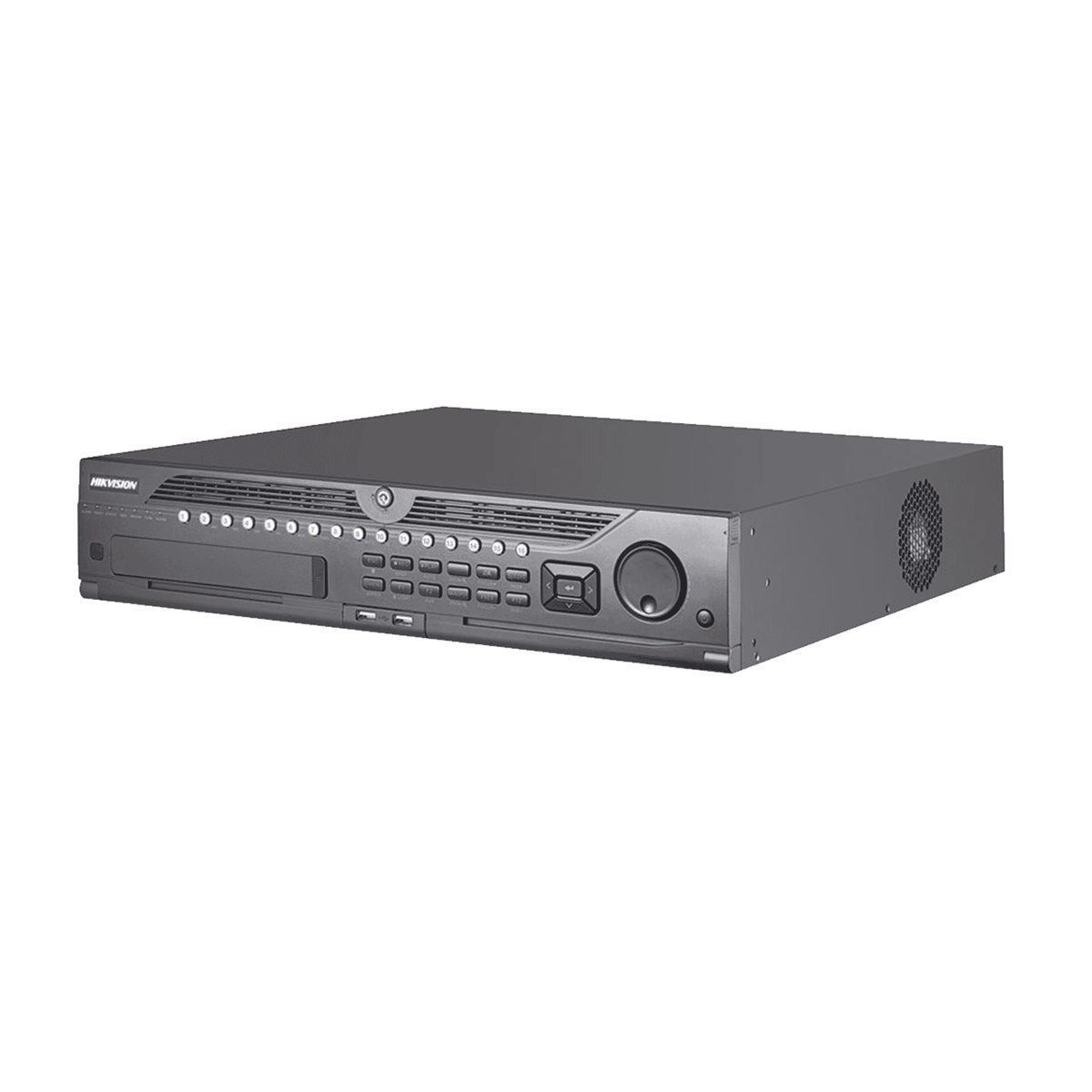 Hikvision IDS-9016HUHI-M8/S Hybrid 32-Channel DVR, 16CH HD-TVI, 8 HDD Bays