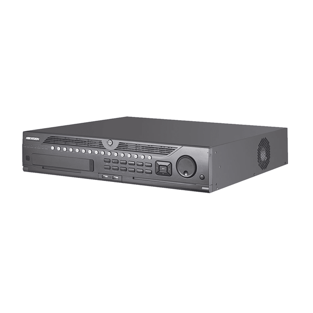 Hikvision IDS-9016HUHI-M8/S Hybrid 32-Channel DVR, 16CH HD-TVI, 8 HDD Bays