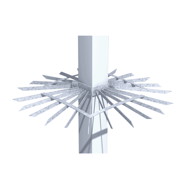 Altron Anti-Climb Guard for Square Section Columns