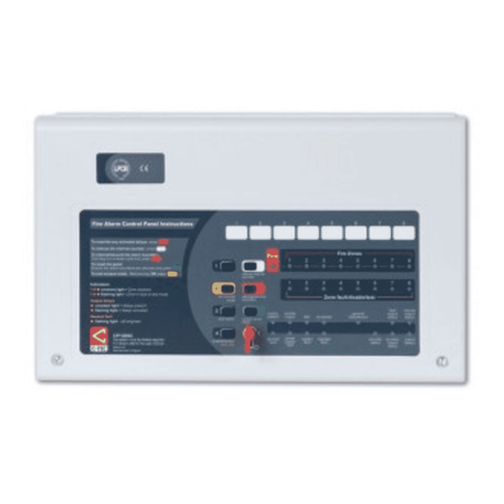 C-TEC CFP704-4 Standard 4-Zone Fire Alarm Panel