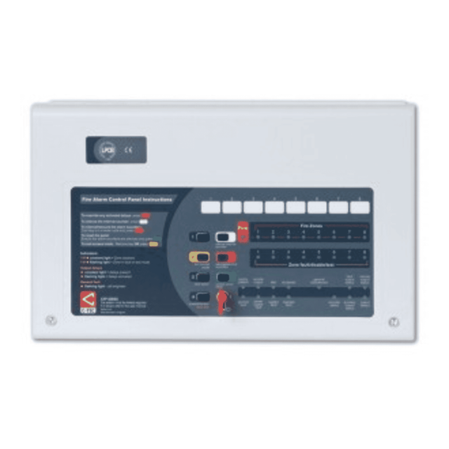 C-TEC CFP708-4 Standard 8-Zone Fire Alarm Panel