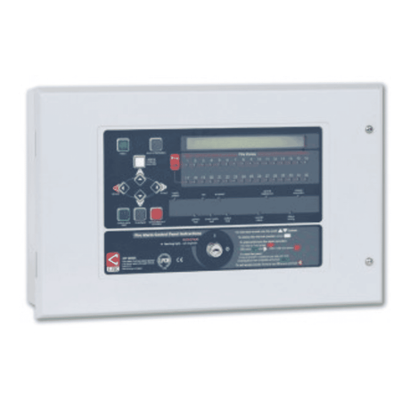C-TEC XFP501/H Addressable 1-Loop 32 Zone Fire Alarm Panel (Hochiki Protocol)
