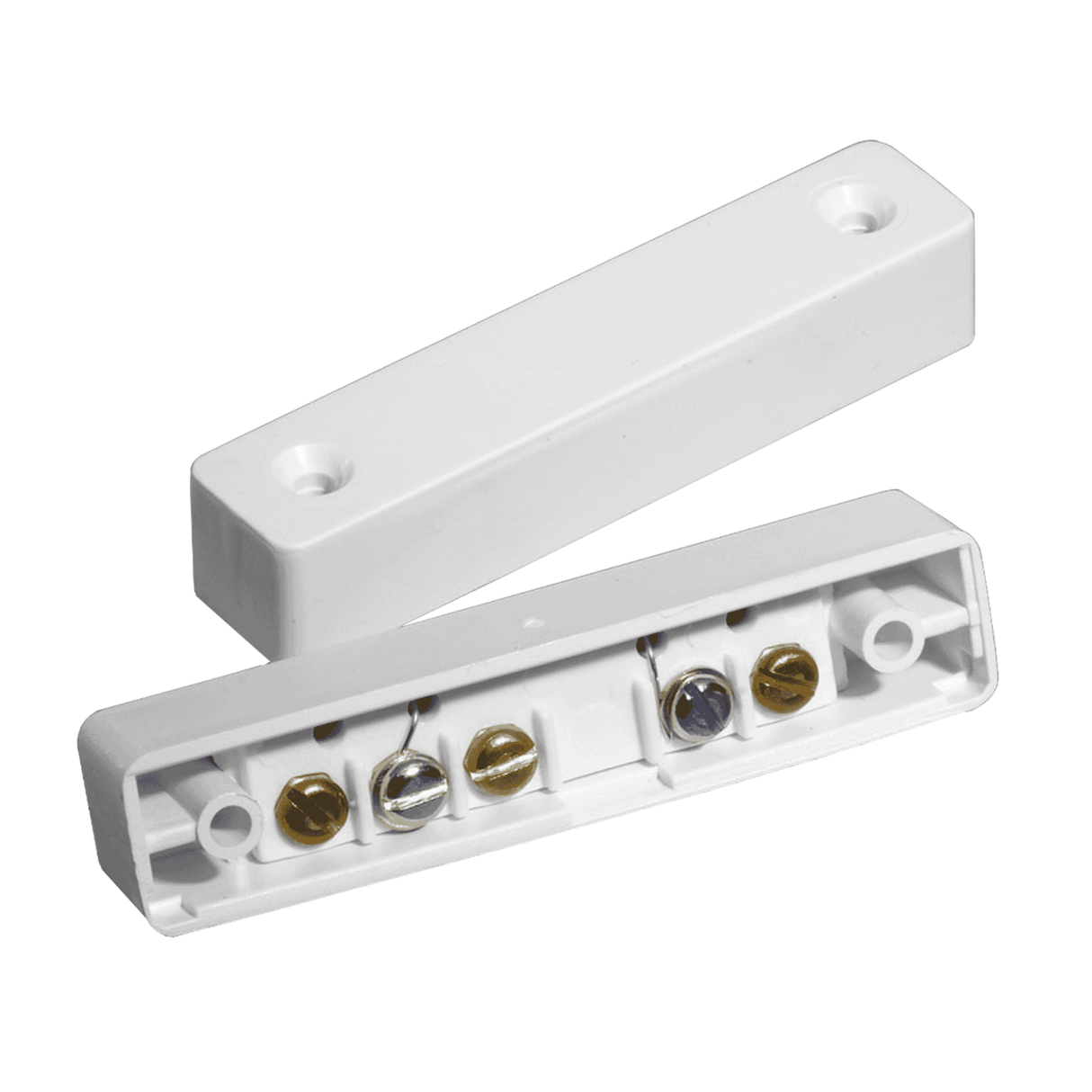 Knight Fire D20 5-Terminal Door Contact - Grade 1 Secure Entry Sensor, Surface Mount