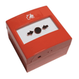 Nittan Evolution EV-MCP2-IP24 Resettable Manual Call Point – IP24 Rated with Back Box and Wall Plate