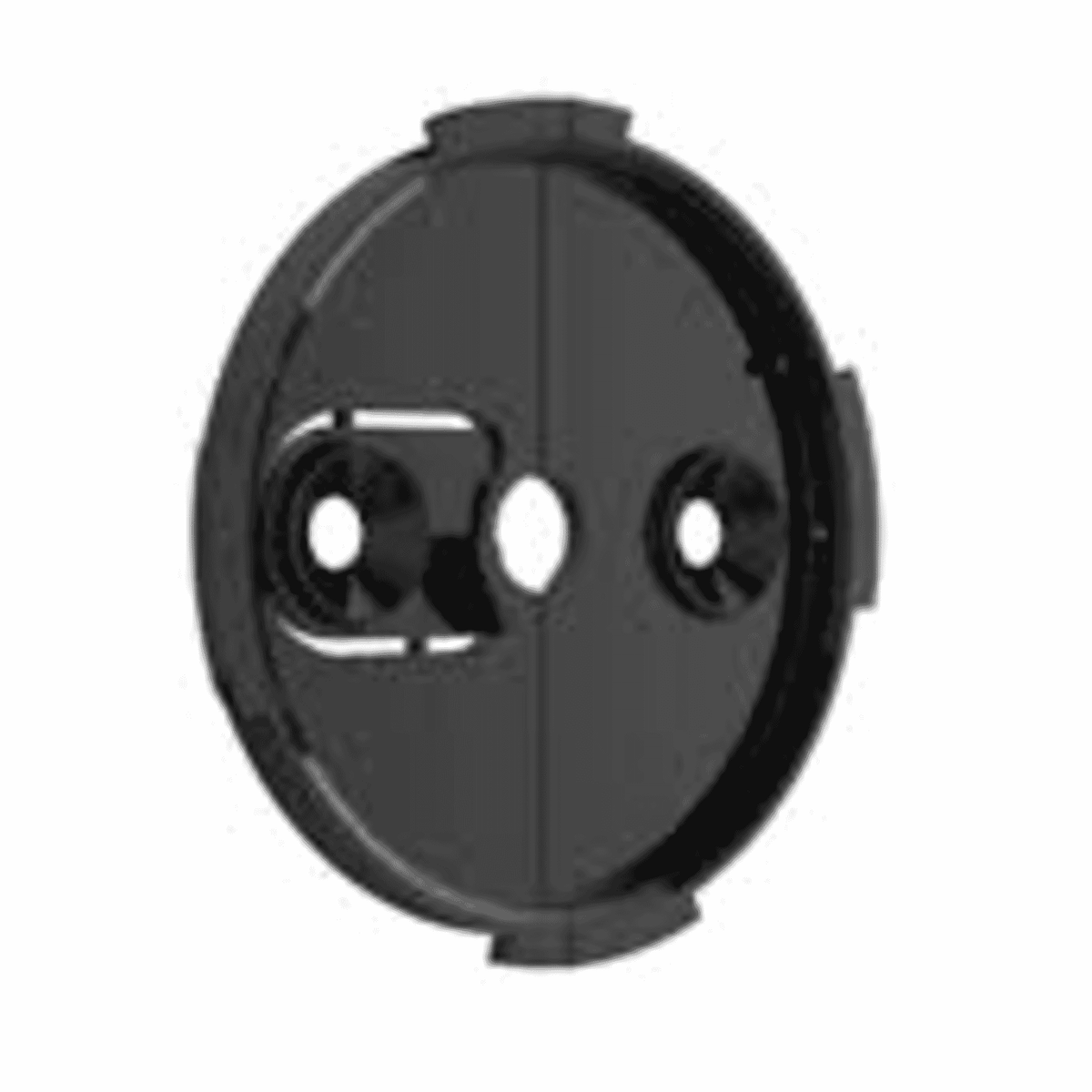 Ajax 9566.11.BL SmartBracket for HomeSiren Black – Mounting Bracket for Indoor Siren