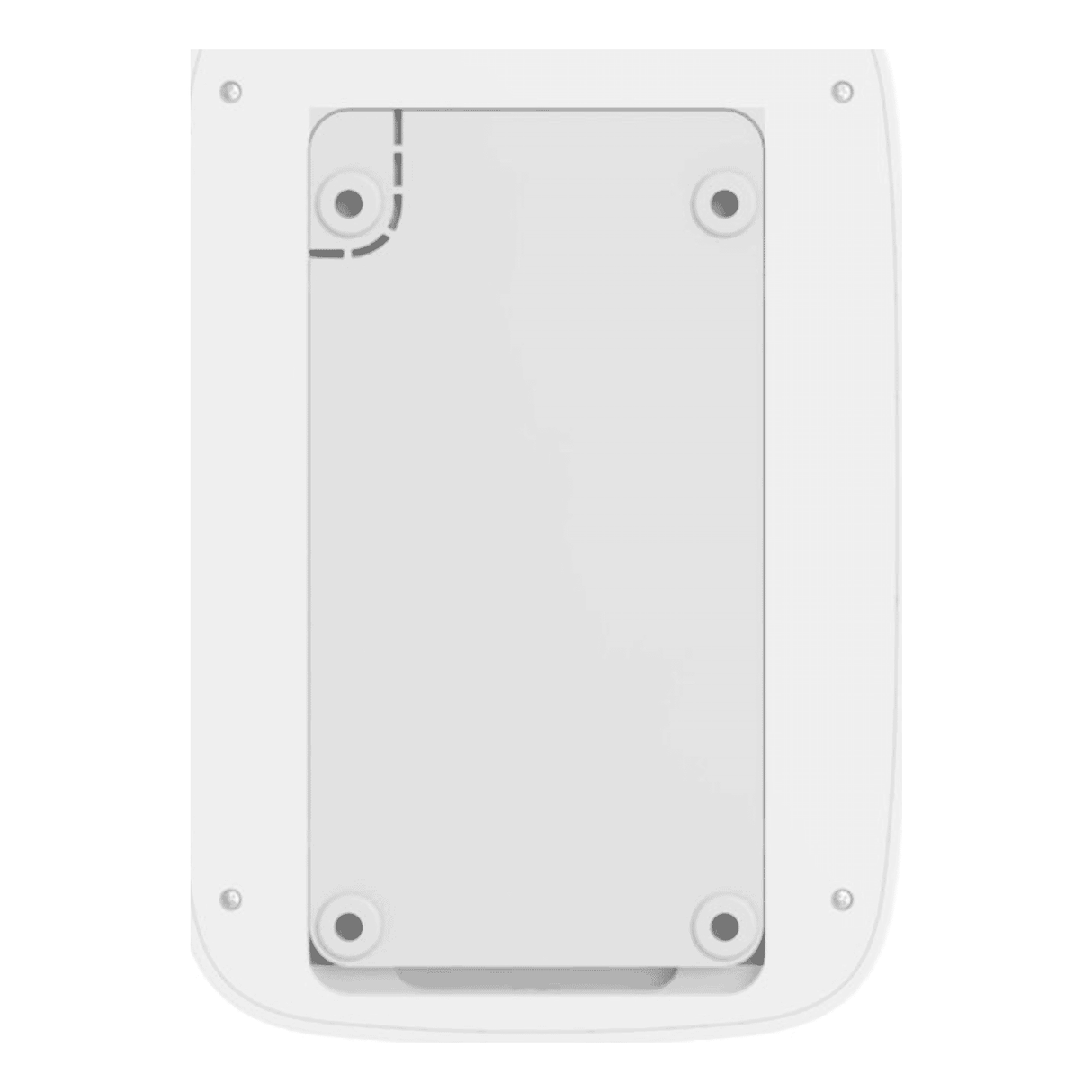 Ajax 33600.83.WH SmartBracket for KeyPad+ White – Mounting Bracket for Wireless Touch Keypad