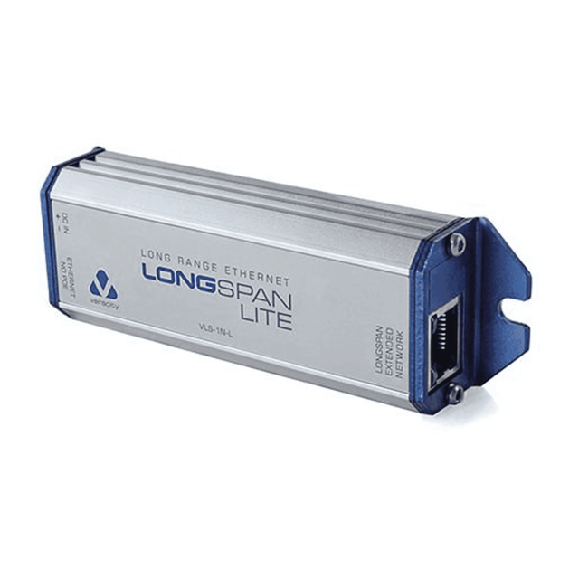 Veracity LONGSPAN Lite VLS-1N-L Ethernet Extender for Long-Range Network Connections