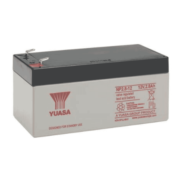Yuasa NP2.8-12 12V 2.8Ah Sealed Lead Acid Rechargeable Battery
