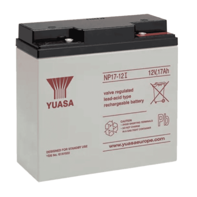 Yuasa NP17-12 12V 17Ah Sealed Lead Acid Rechargeable Battery
