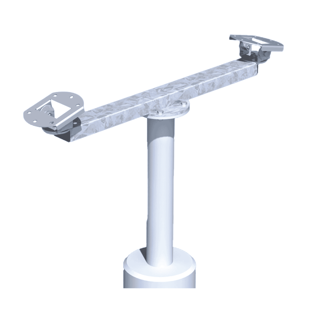 Altron TB2-600F Twin Fixed CCTV Bracket Top-Mount 101.6mm PCD Lightweight