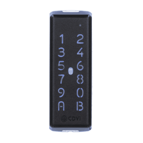 CDVI K4 MIFARE® DESFire® EV2 Mullion Keypad Reader - Compact and Secure Access Solution