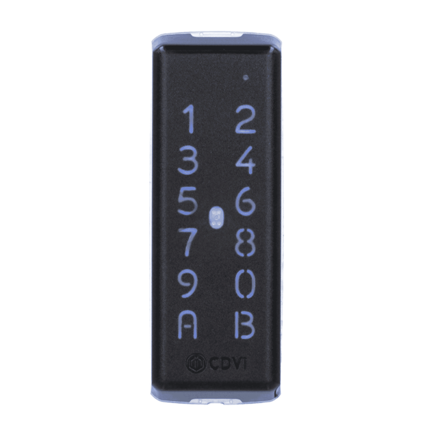 CDVI K4 MIFARE® DESFire® EV2 Mullion Keypad Reader - Compact and Secure Access Solution