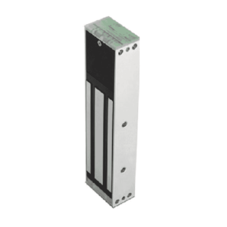 CDVI S500-MI 500kg Economy Monitored Electromagnetic Lock - Z&L Brackets, 12VDC