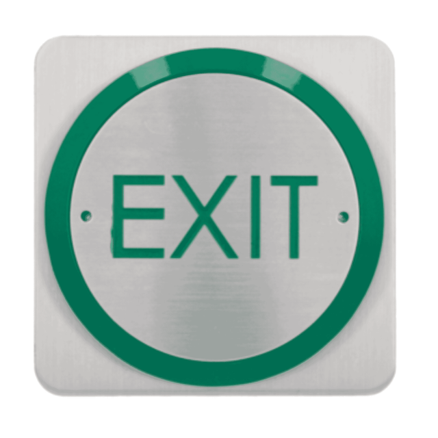 CDVI RTE-85E All-Active Exit Button - Surface Mount, Large Touch Surface