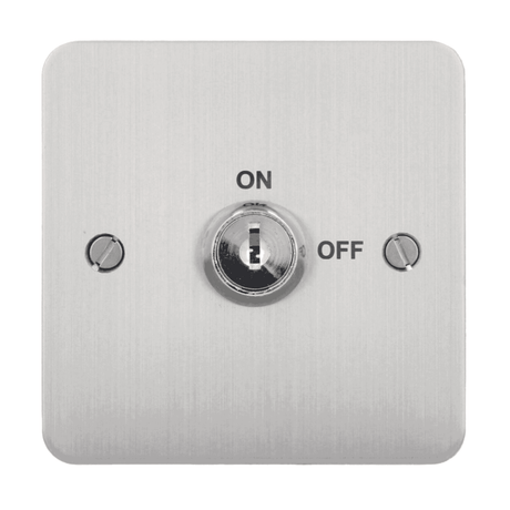 Surface Key Switch, 2-Position, Maintained, Keyed Alike