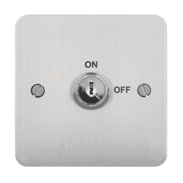 Surface Key Switch, 2-Position, Maintained, Keyed Alike