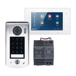 2EASY CDV-4796KP-DXW 2-Wire 1-Way Video Entry Kit, WiFi White Monitor and Keypad Door Station