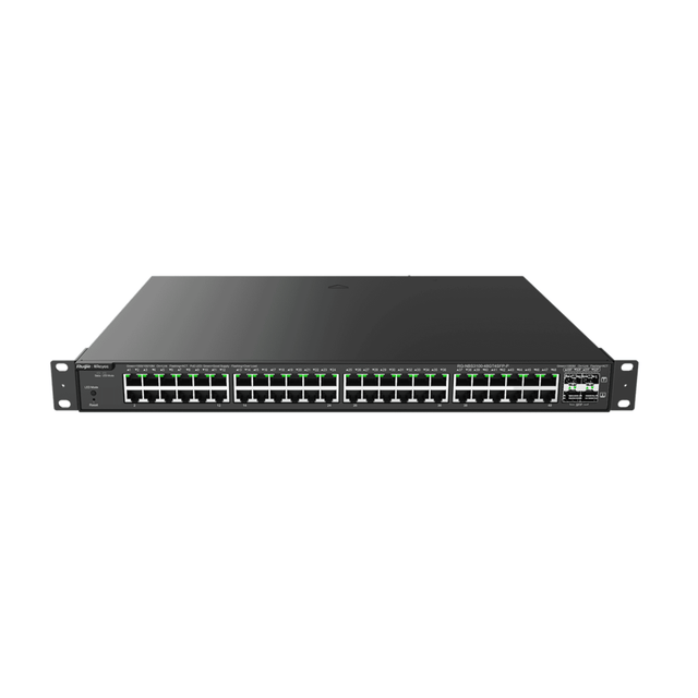 Ruijie RG-NBS3100-48GT4SFP-P 48-Port Gigabit L2 PoE+ Switch with 4 SFP Uplinks and 370W Budget