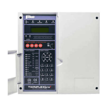 Fike 505-0008 Twinflex 8 Zone Panel